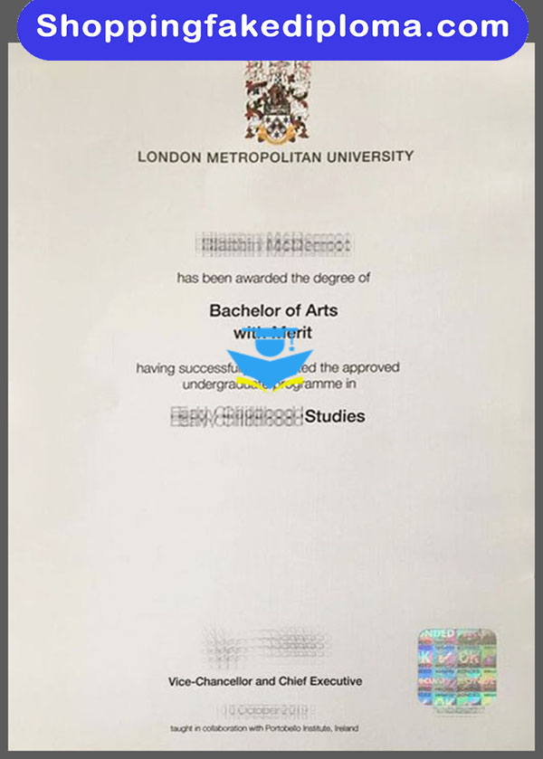 London Metropolitan University fake degree, buy London Metropolitan University fake degree
