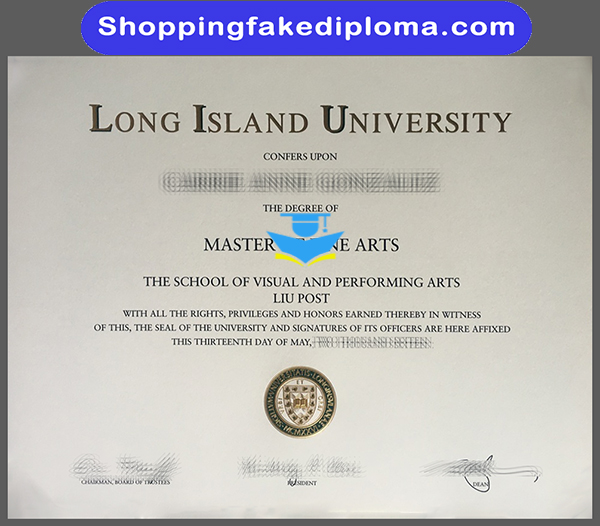 Long Island University fake degree, Long Island University degree