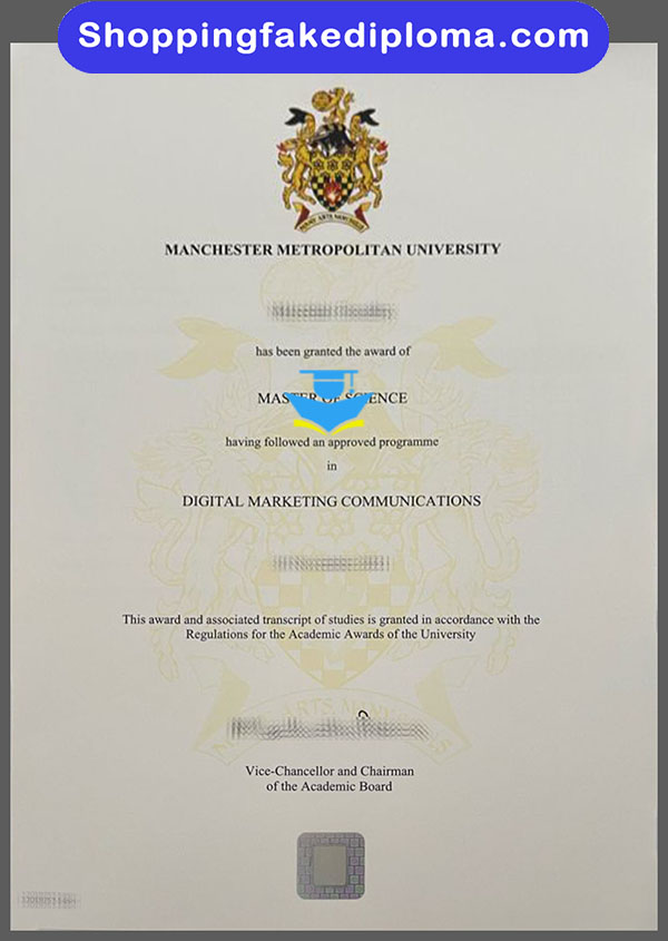 Manchester Metropolitan University fake certificate, buy  Manchester Metropolitan University fake certificate