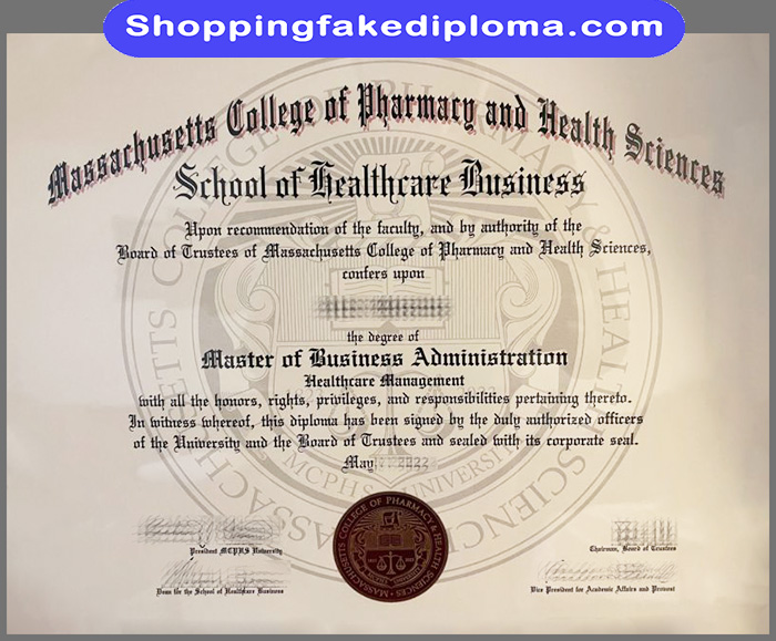 Massachusetts College of Pharmacy and Health Sciences fake degree, Massachusetts College of Pharmacy and Health Sciences fake diploma 