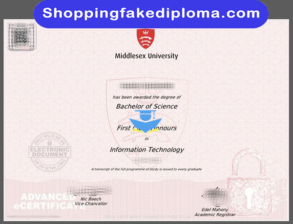 Middlesex University fake degree, buy Middlesex University fake degree