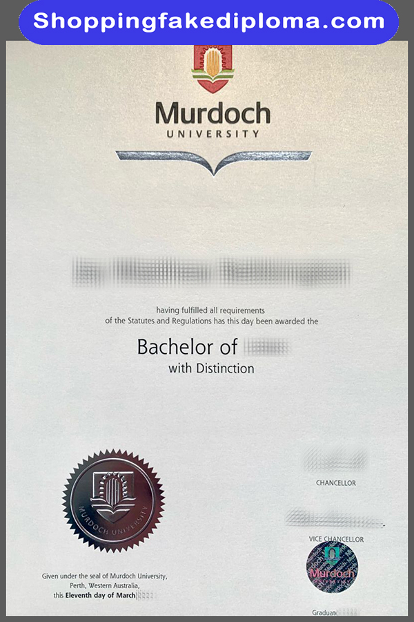 Murdoch University fake degree, buy Murdoch University fake degree