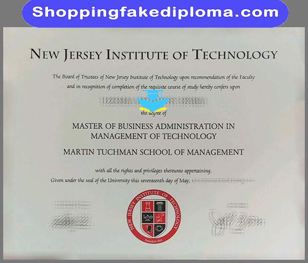 New Jersey Institute of Technology fake diploma, fake US degree