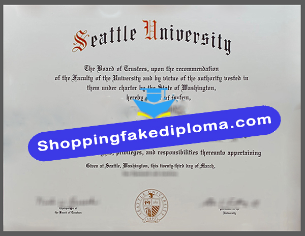 Seattle University fake degree, buy Seattle University fake degree