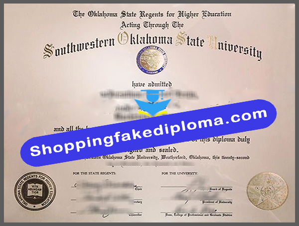 Southwestern Oklahoma State University fake degree, buy Southwestern Oklahoma State University fake degree