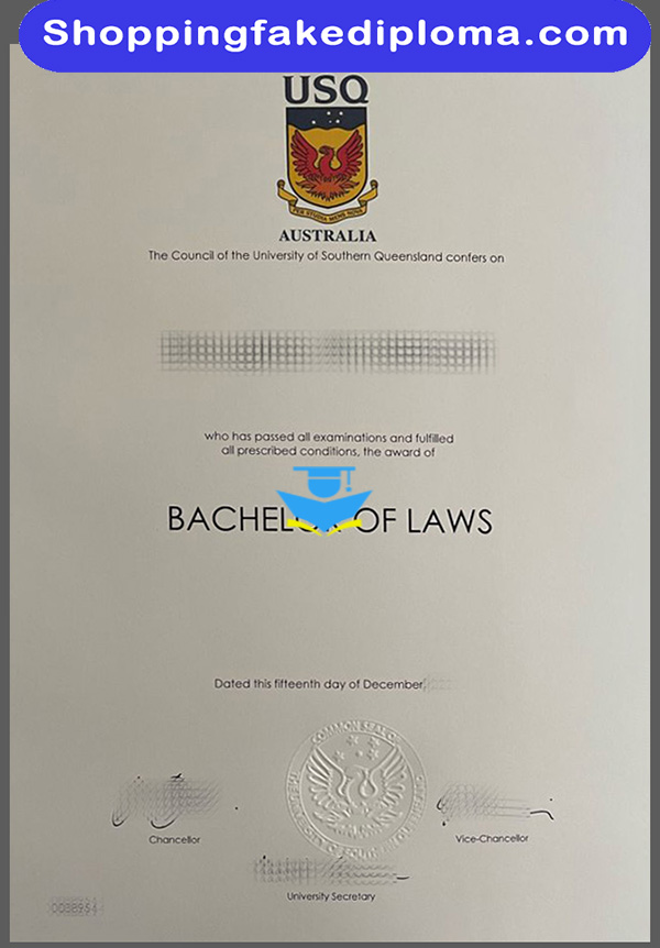 University of Southern Queensland fake degree, buy University of Southern Queensland fake degree