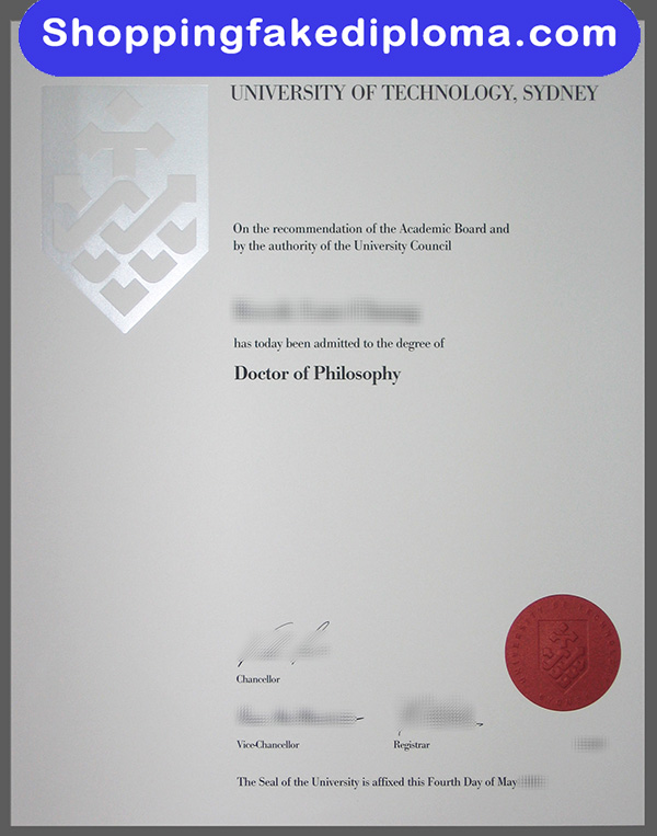 University of Technology Sydney fake degree, buy University of Technology Sydney fake degree