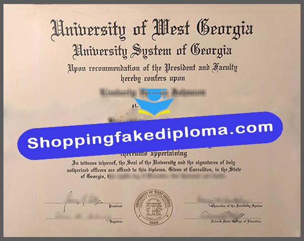 University of West Georgia fake degree, buy University of West Georgia fake degree