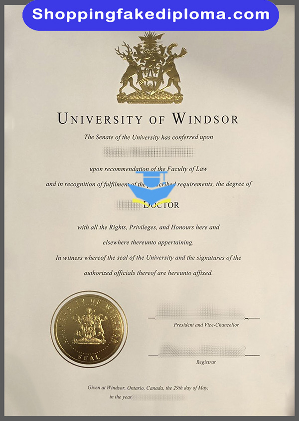 University of Windsor fake degree, buy University of Windsor fake degree