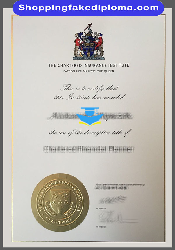 chartered Insurance Institute fake certificate, buy chartered Insurance Institute fake certificate