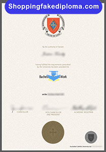 Australian Catholic University degree certificate, fake Australian Catholic University degree certificate