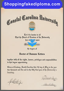 fake Coastal Carolina University degree, buy diploma