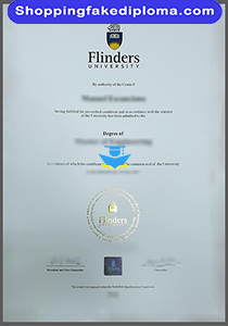 Flinders University Degree, fake Flinders University Degree