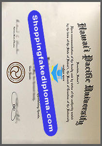 Hawaii Pacific University diploma, fake Hawaii Pacific University diploma