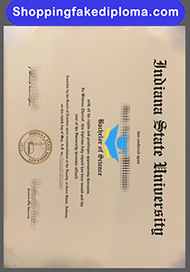 fake Indiana State University degree