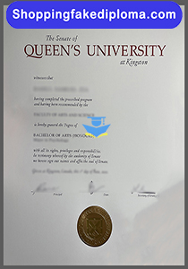 Queens University diploma, fake Queens University diploma