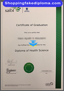 University of South Australia SAIBT diploma, fake University of South Australia SAIBT diploma