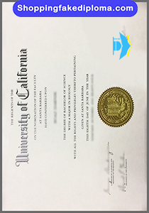 UC diploma, University of California Santa Barbara degree