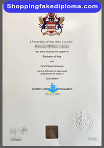 fake UK university diploma, fake University of the Arts London degree
