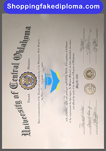 University of Central Oklahoma degree, fake University of Central Oklahoma degree