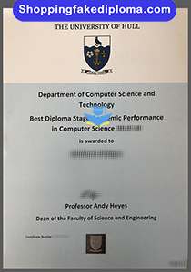 University of Hull diploma, fake University of Hull diploma