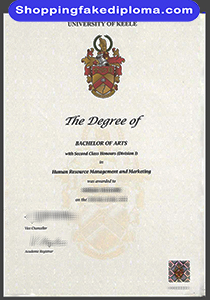 University of Keele degree, fake University of Keele degree