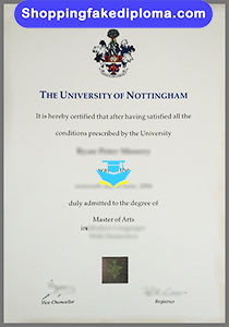 fake University of Nottingham Degree, buy fake University of Nottingham Degree