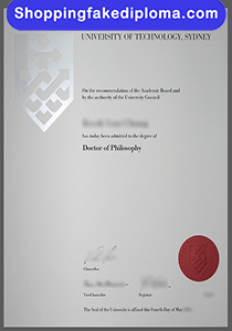 University of Technology Sydney degree, fake University of Technology Sydney degree