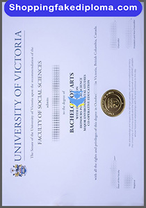 University of Victoria degree, fake University of Victoria degree