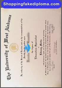 fake University of West Alabama degree, fake University of West Alabama diploma