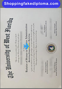 fake University of West Florida degree, fake degree