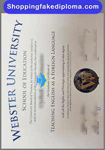 fake Webster University diploma, buy fake diploma