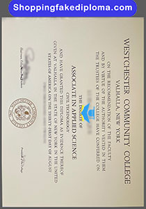 fake Westchester Community College degree, fake Westchester Community College diploma