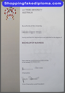 la trobe university degree, fake la trobe university degree