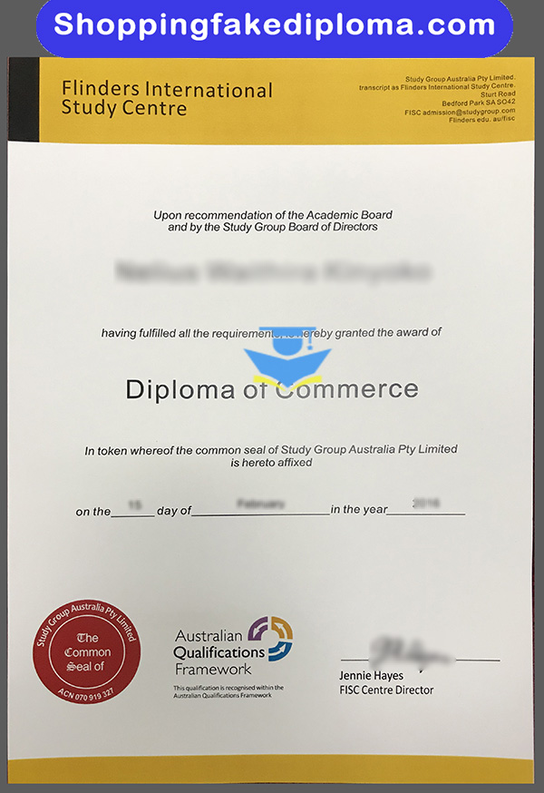 flinders international study centre fake diploma, buy flinders international study centre fake diploma