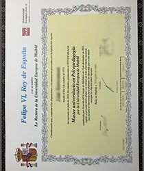 European University Madrid fake degree