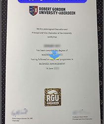 Robert Gordon University fake degree