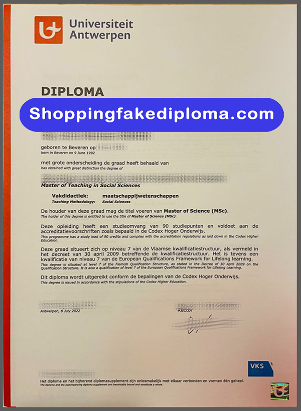 University of Antwerp fake Diploma, buy University of Antwerp fake Diploma 