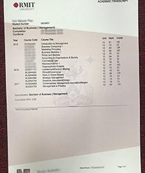 Navigating Academic Achievements: Unveiling the Fake RMIT Transcript