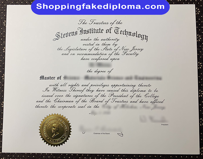 Stevens Lnstitute of Technology fake degree, Stevens Lnstitute of Technology diploma