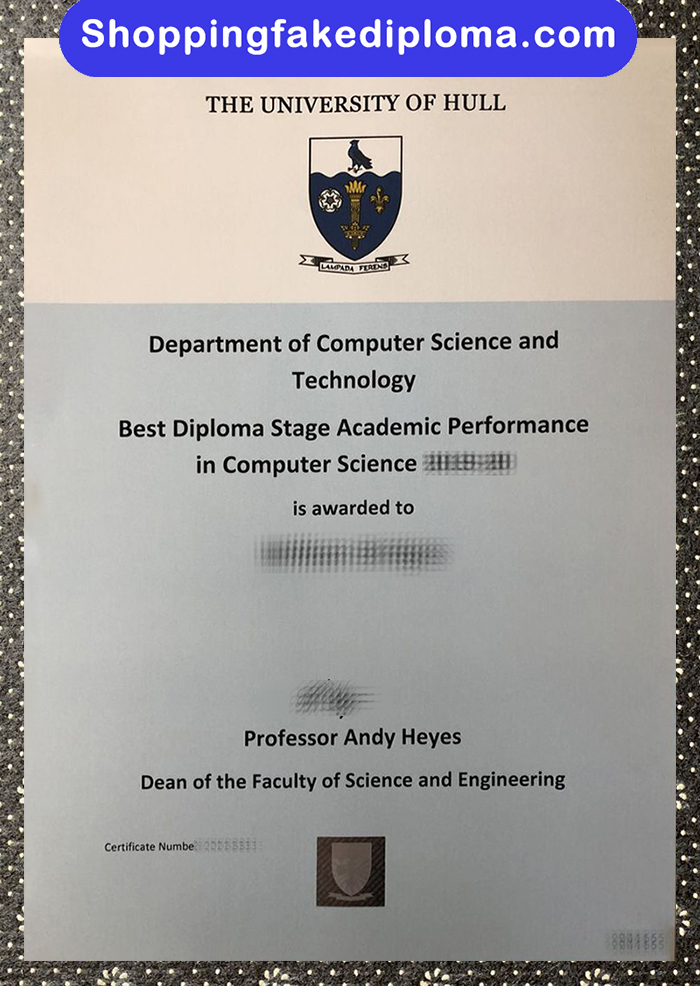 University of Hull fake diploma, University of Hull degree