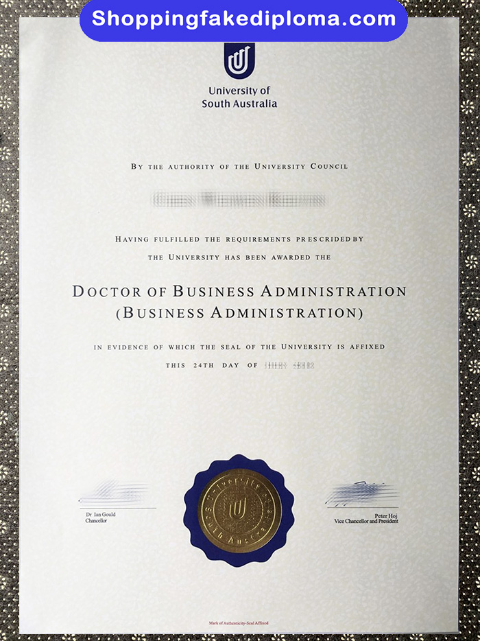 University of South Australia fake degree, University of South Australia diploma