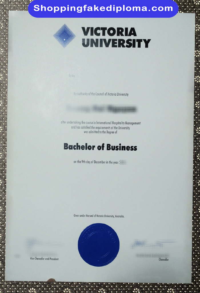 Victoria University fake degree, Victoria University diploma