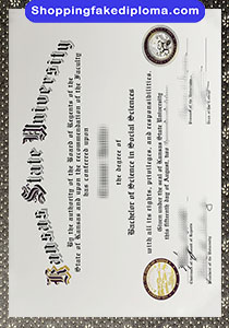 Kansas State University degree, fake Kansas State University degree