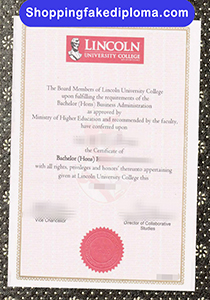 Lincoln University College degree, fake Lincoln University College degree