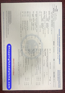 Middle Tennessee State University Transcript, fake Middle Tennessee State University Transcript