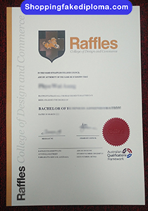 Raffles College of Higher Education degree, fake Raffles College of Higher Education degree