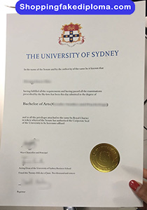 University of Sydney Degree, fake University of Sydney Degree