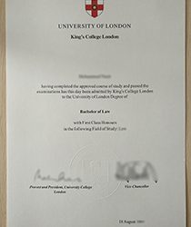 kings college london fake degree
