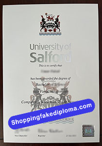 University of Salford degree, fake University of Salford degree